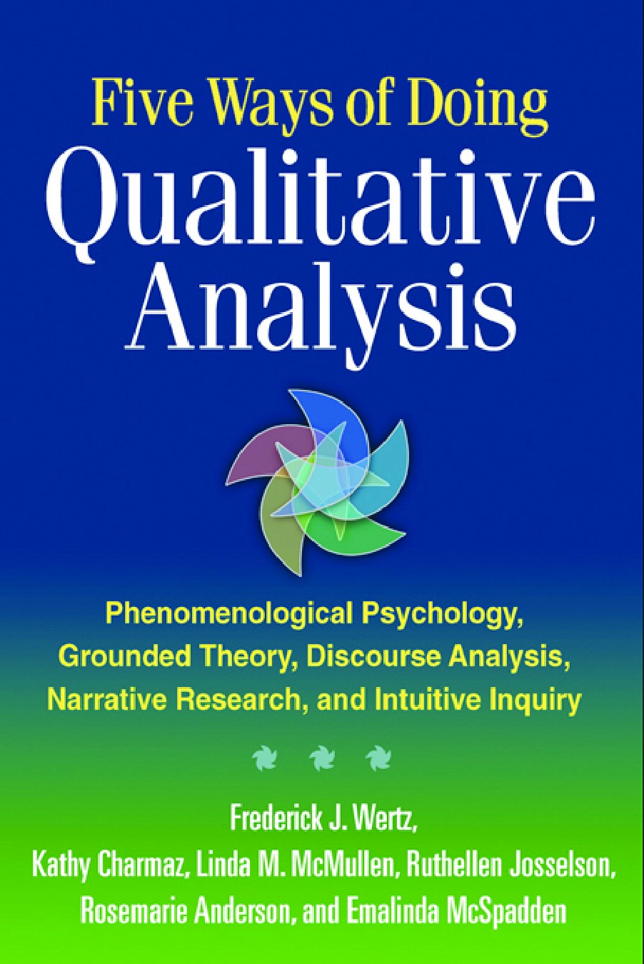 Five Ways of Doing Qualitative Analysis: Phenomenological Psychology, Grounded Theory, Discourse Analysis, Narrative Research, and Intuitive Inquiry