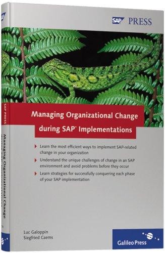 Managing Organizational Change During SAP Implementations