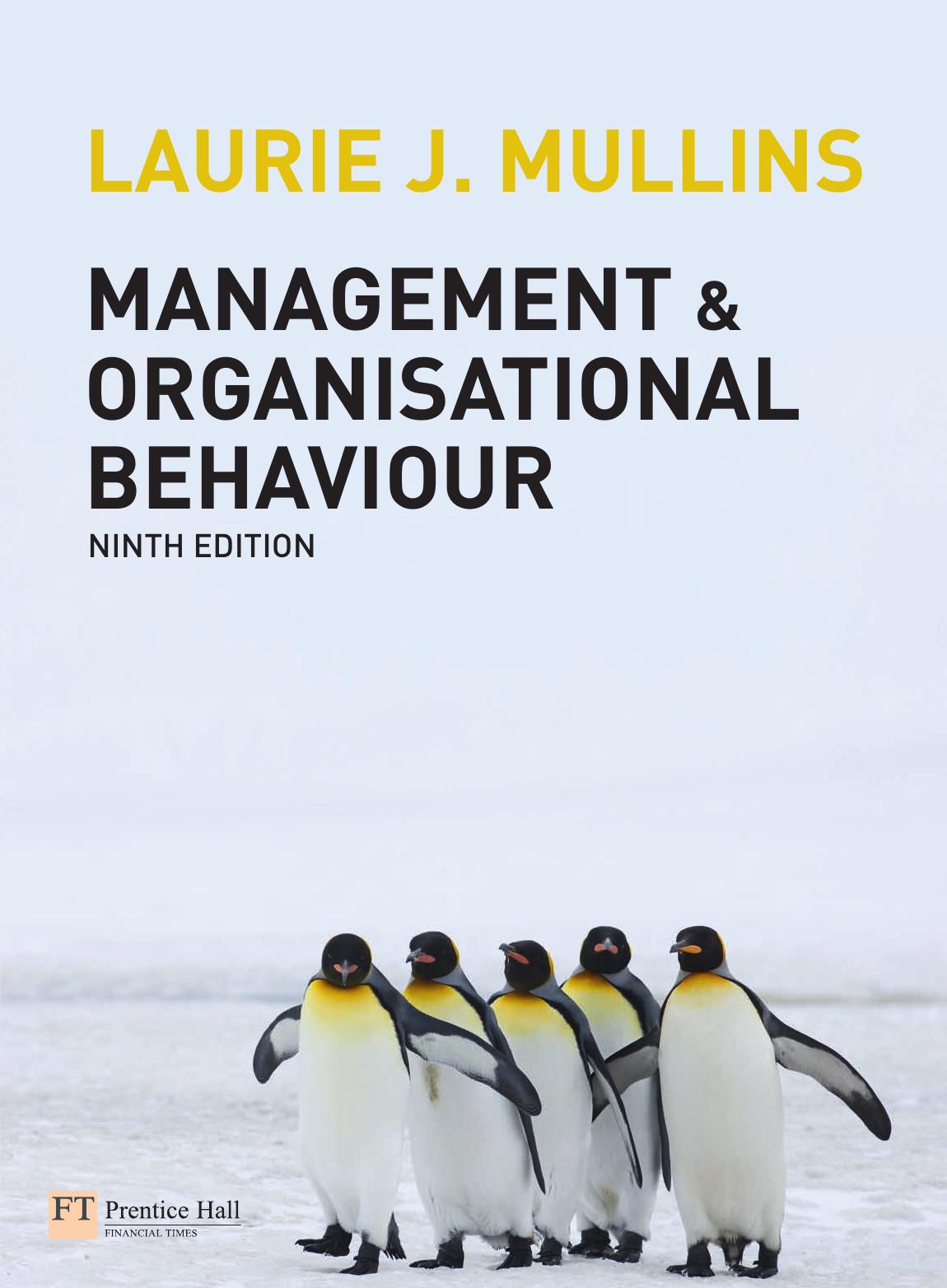 Management and Organisational Behaviour